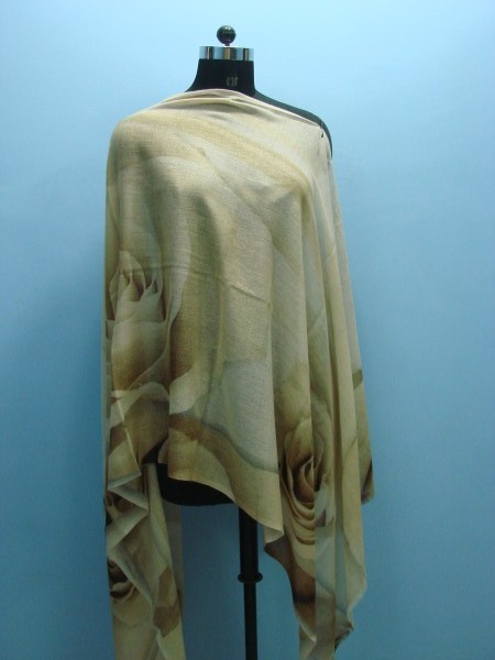 100% Pashmina Digital print