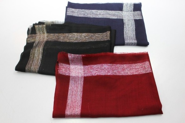 Pashmina Check Strips