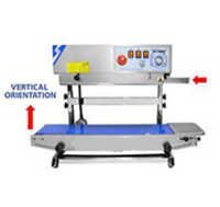 Vertical Continuous Band Sealer Machine