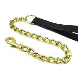 Brass Dog Chain - Lightweight Design High Tolerance Capacity Scratch Resistance Superior Surface Finish