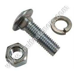 Mushroom Head Square Neck Bolts / Carriage Bolts