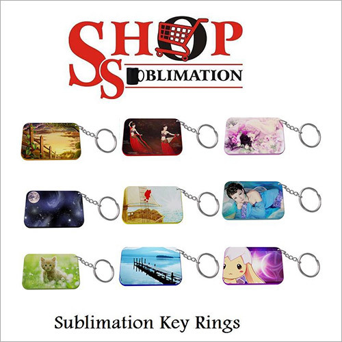 Sublimation Acrylic Key Rings