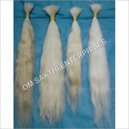 White Human Hair Wig