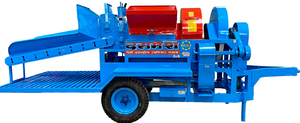 Thresher Machine - Color: Blue