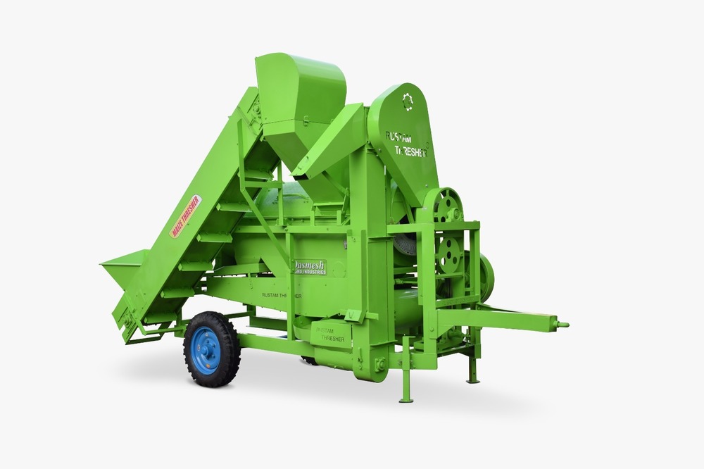 Agricultural Thresher Machine - Color: Blue