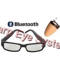 spy bluetooth glasses with nano earpiece