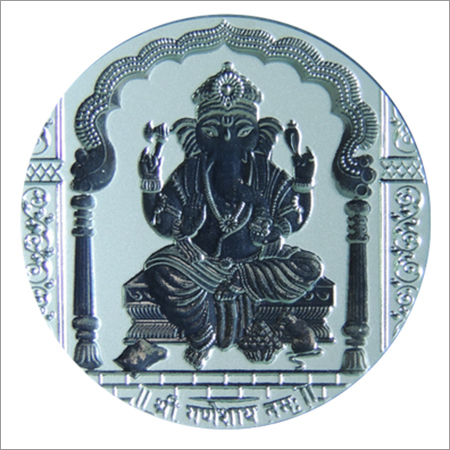 Shree Ganesh Silver Coins