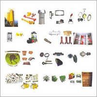 Batching Plant Spare Parts - Rubber & Steel, Variable Dimensions | Accurate Dimensions, Enhanced Strength, High Durability, Easy Installation