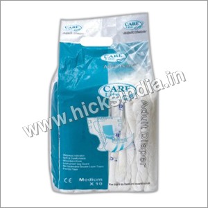 White Disposable Adult Diaper