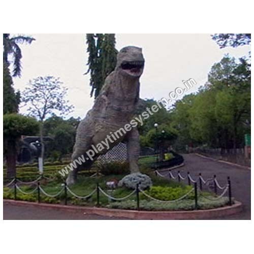Outdoor Playground Frp Dinosaur Figure