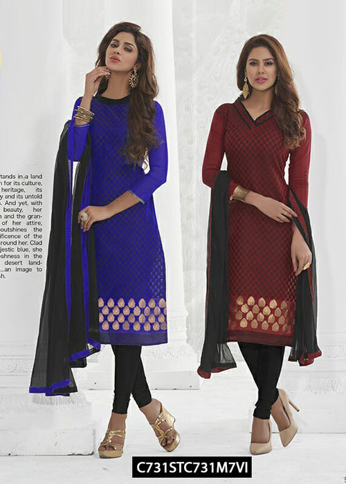 Cotton Straight Suit
