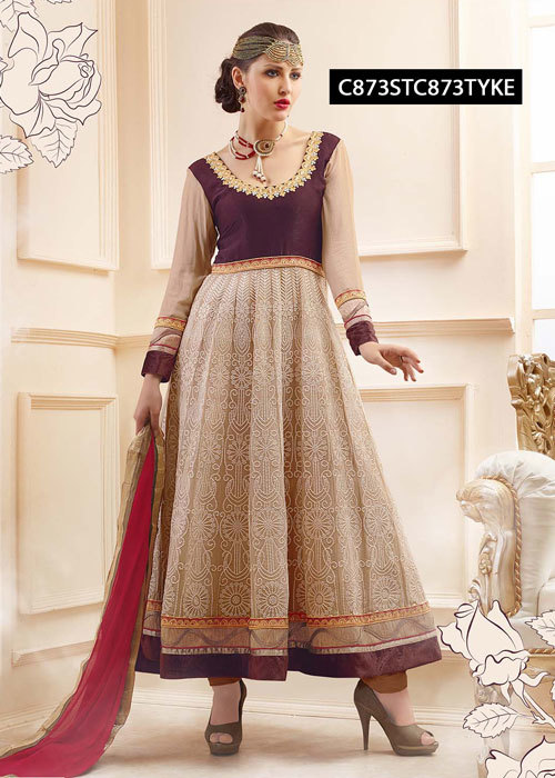 Heavy Embroidered Designer Suit