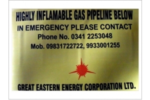 Gas Pipe Line Warning Tapes