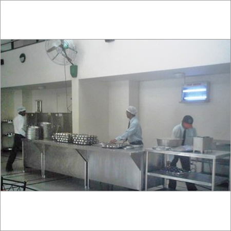 Dispensing Counter With Bain Marie
