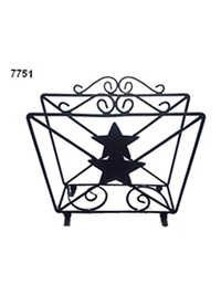 Acrylic Napkin Holder - 7x2x7 Inches | Lustrous Appeal, Elegant Star Design, Scratched Proof