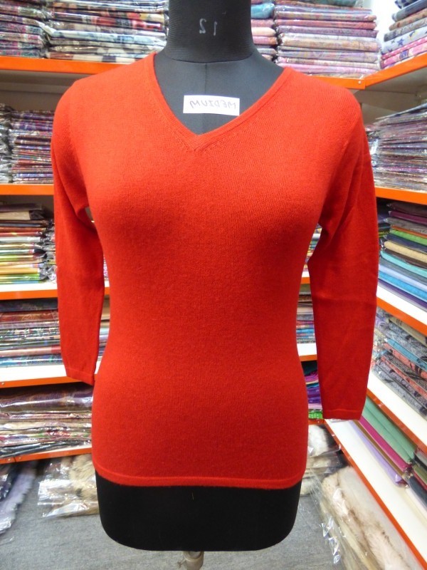 100% Cashmere Sweater- Ladies