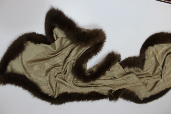 Faux Fur Shawl