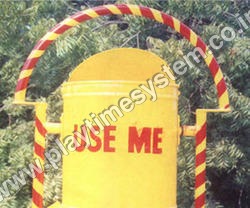 Frp Pipe Stand Dustbin