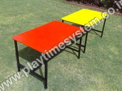 School Table - FRP Material, Customized Color Options | Sturdy Design, Low Maintenance, Long Service Life, Impact Resistant