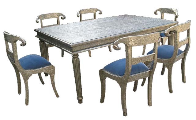 Designer Metal Dining Table