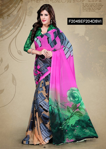Delightfull Georgette Saree