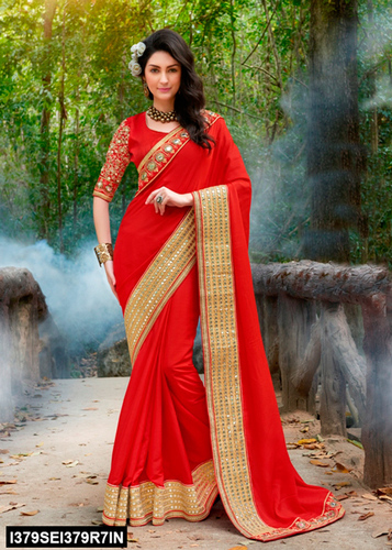 Embroidered Saree