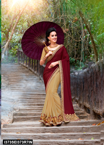 Nice Pure Georgette Saree