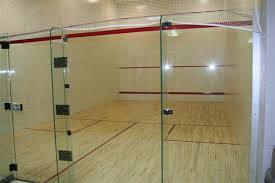 Heavy Duty Squash Court Wooden Flooring - Color: Brown
