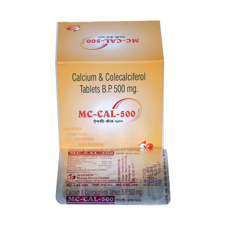 Calcium & Colecalciferol Tablets