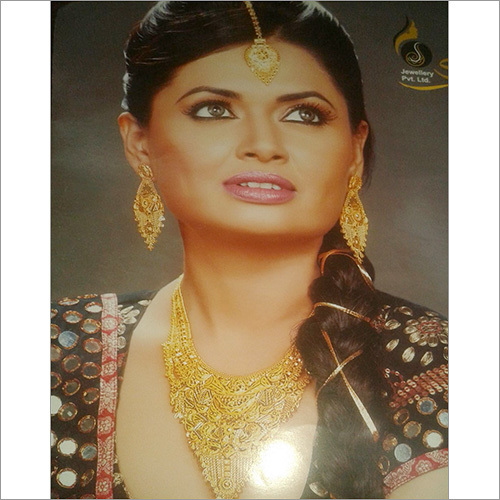 Pure Gold Necklace Set
