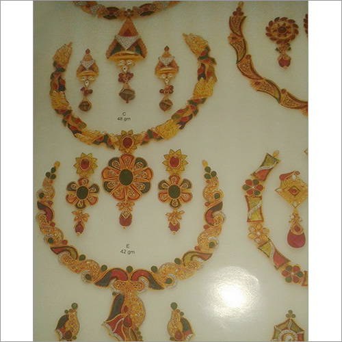 Aesthetic Gold Necklace Set