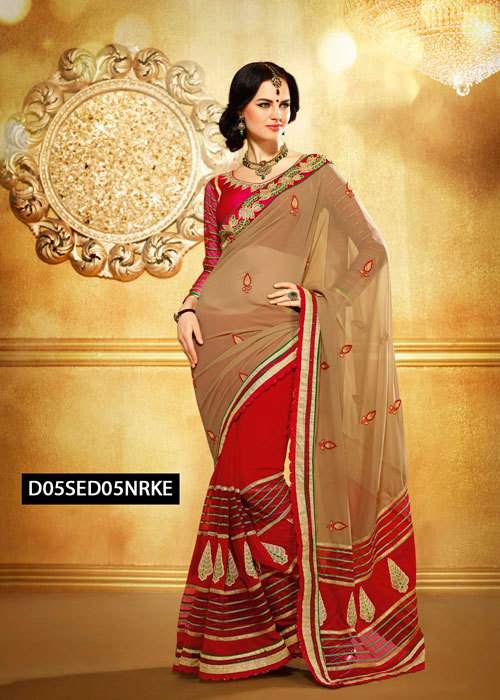 Heavy Georgette Saree