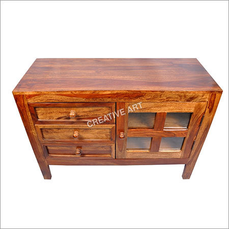 Durable Rochester Sheesham Wood Entertainment Unit