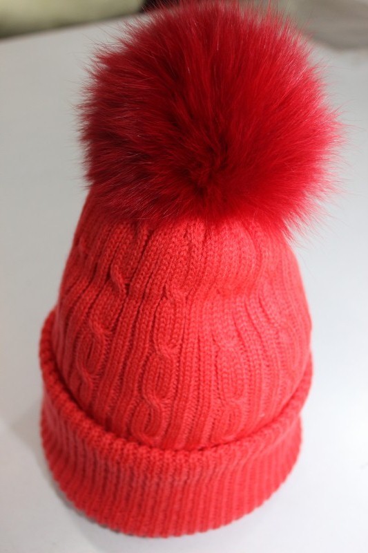 Cap With Pompom