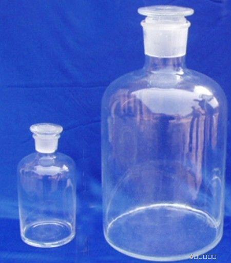 Reagent Bottles a Kaplasa Narrow Mouth, with interchangeable hexagonal flat head hollow stopper
