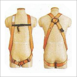 Fall Protection - Polyester Webbing, Universal Size, Metal Buckle, Orange Color, 15kN Strength | Durable, Reliable Protection, Full Body Harness