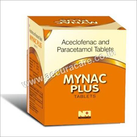 Aceclofenac & Paracetamol Tablets