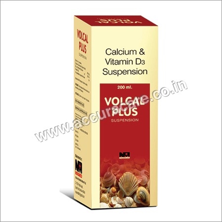 Calcium And Vitamin D3 Suspension