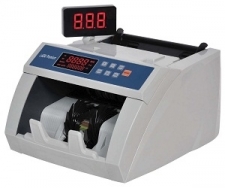 LADA Premium - 315x265x170mm Off-White Note Counting Machine, 1000 Pcs/Min, UV & MG Counterfeit Detection, Batch & Addition Functions