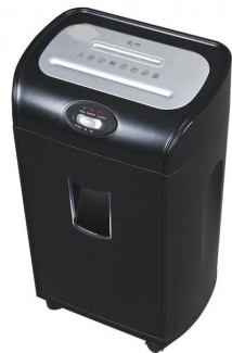 CC 15 CD - 360x240x590 mm, Black | Auto Start/Stop, CD & Credit Card Shredder, 15 Sheet Capacity, 20L Bin
