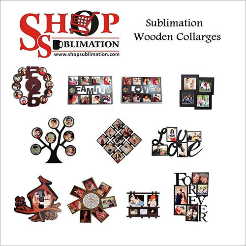 Sublimation Wooden Collage Frames