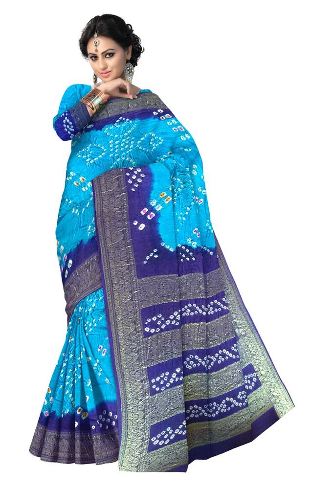 Latest Jamnagar Bandhani Saree