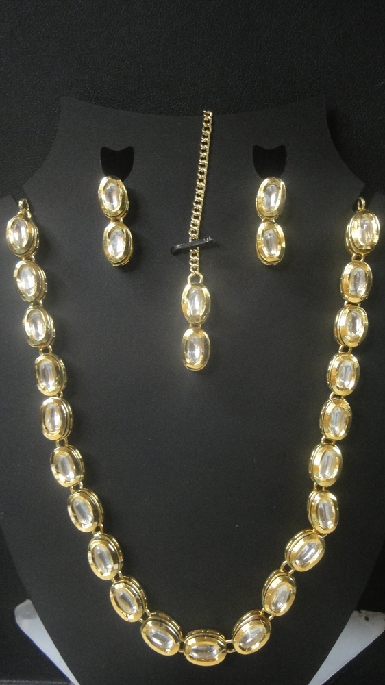 ANTIQUE TRADITIONAL DESIGNER POLKI NECKLACES