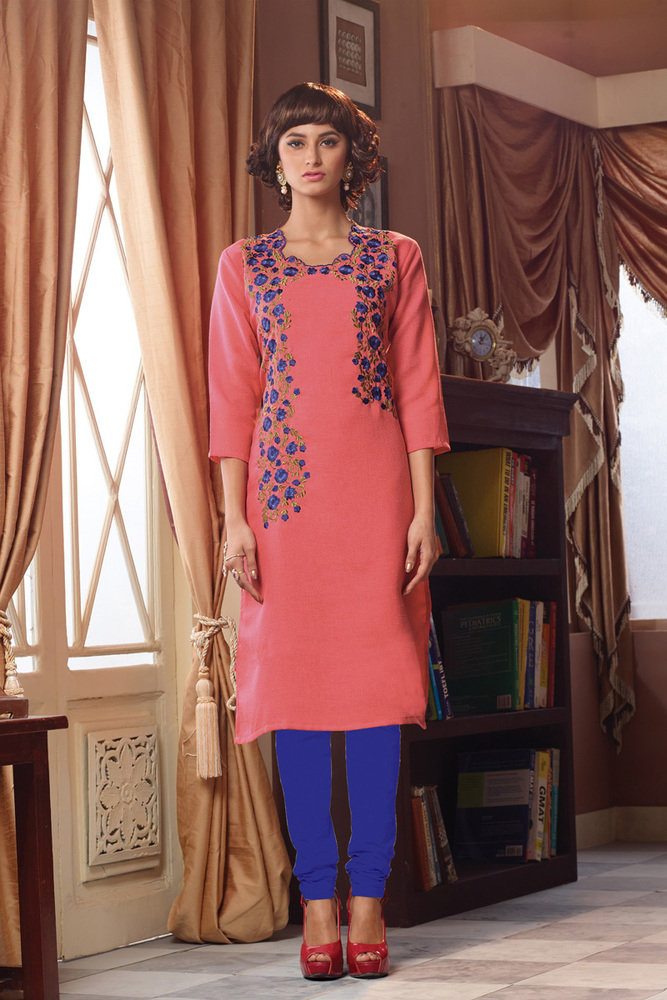 Poly Linendesigner kurti