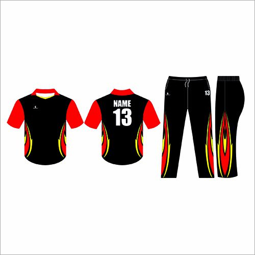 Cricket Shirt With Player Name and Number