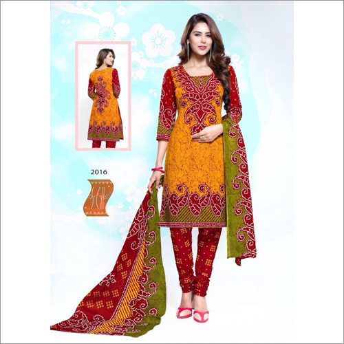 Bandhani Dress Material