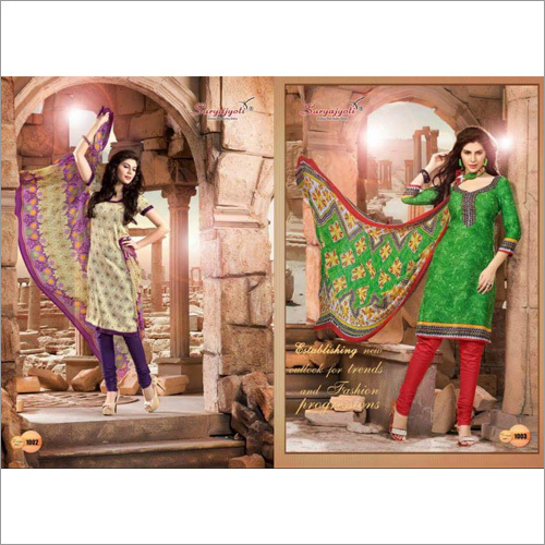 Chiffon Dupatta Unstiched Dress Material