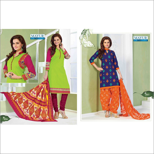 Cotton Dress Material