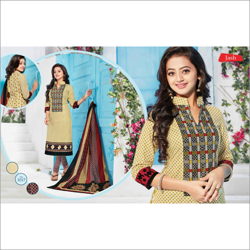 Latest Cotton Dress Materials
