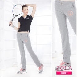 Stylish Sports Wear - Cotton Blend, S-XL, Grey | Comfort, Breathability, Moisture-Wicking, Lightweight, Flexible